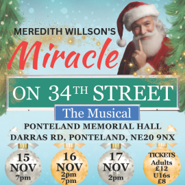 Audition Notice: Miracle on 34th Street